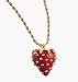 Avon Kenneth Jay Lane Strawberry Necklace