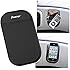 Insten Universal Magic Sticky Anti-Slip Mat Compatible with Samsung Galaxy Note 4/Apple iPhone 6 Plus - Retail Packaging - Black