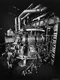 Symmetrical Tokamak: Research Device for Controlled Thermonuclear Fusion in Princeton's Physics Lab Photographic Poster Print by Yale Joel, 18x24