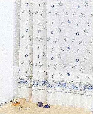 シャワーカーテン シーサイド 幅130cm×丈150cm