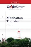 GradeSaver(tm) ClassicNotes Manhattan Transfer