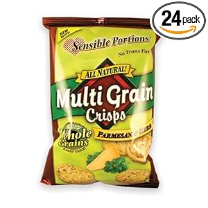 Sensible Portions All Natural Crisps, Multigrain, Parmesan and Herb, 1.3-Ounce Bags (Pack... by Sensible Portions