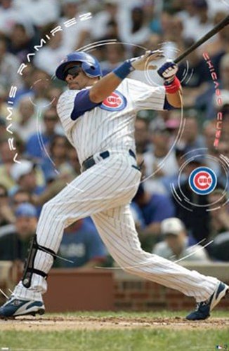 Chicago Cubs - Ramirez Art Poster PRINT Unknown 22x34