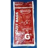 Generic Dirt Devil Style G Vacuum Cleaner Bags For All Dirt Devil Hand Vacs - 3pk by Envirocare
