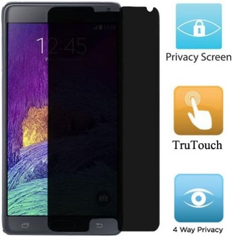 T-Mobile Samsung Galaxy Note 4 (SM-N910T) Privacy Screen Protector, Fonus Premium Anti-Spy Privacy Filter LCD Screen Protector Cover Film for Galaxy NOTE 4