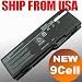 Laptop Battery 7200mah (9-cell) for Dell Inspiron 6000, 9200, 9300, 9400, XPS M170, X...