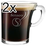 Produkt-Bild: 2 x SENSEO Design Glas Tasse 180ml
