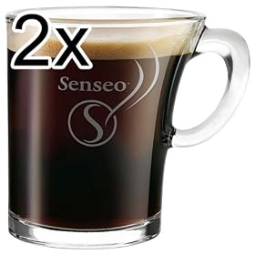 2 Senseo Glastassen 180ml