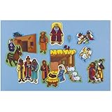 Beginners Bible - Baby Jesus Flannelboard Figures - Pre-Cut
