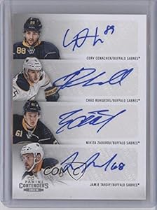 Chad Ruhwedel, Cory Conacher, Jamie Tardif, Nikita Zadorov Buffalo Sabres (Hockey Card) 2013-14 Panini Playoff Contenders Contenders Fours #C4-BUF