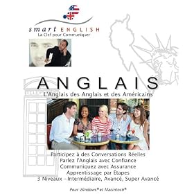 CDRom Anglais Smart English - Apprendre l'Anglais avec les Anglais et les Am�ricains (Windows7/Vista/XP/ Mac OSX)