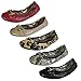 Me Too Womens Lore Ballet Flat Shoe