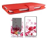 Bundle Monster Barnes & Noble Nook Synthetic Leather Case Cover Jacket + Skin Sticker + Screen Protector Ebook Accessories Combo - Fit 3G and Wifi Version
