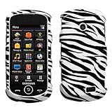 Zebra Skin Phone Protector Cover for SAMSUNG A817 (Solstice II)