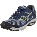 Mizuno Women's Wave Cabrakan Running Shoe,Angel Falls/Dark Shadow/Yellow,10.5 B