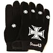 Light Men's Amara Palm Chopper Cross Suede Gloves, Large