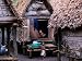 Village Houses, Trobriand Islands, Kiriwina Island, Milne Bay, Papua New Guinea Photographic Poster Print by Peter Hendrie, 12x9