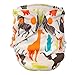 FuzziBunz Adjustable First Year Pocket Diaper - in The Wild - M/L/XL - Snap