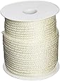 Wellington G1016S0200 Solid Braid Nylon Rope, 1/4-Inch by 200-Foot, White