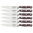 LamsonSharp Silver Forged 6-Piece Serrated Steak Knife Set