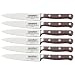 LamsonSharp Silver Forged 6-Piece Serrated Steak Knife Set