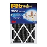 Filtrete Odor Reduction Filter, 16-Inch by 25-Inch by 1-Inch, 4-Pack