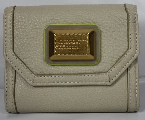 Marc Jacobs Saddlery Small French Purse Wallet Cloud