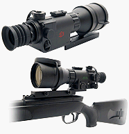 ATN MK410 Spartan Gen 1 5x Magnification Night Vision Rifle Scope Model number NVWSM41010