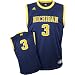 Adidas Michigan Wolverines Replica Basketball Jersey