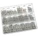 900 Watch Band Cotter Pins Watchmaker Assortment 5-22mm