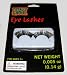 Halloween Eye Lashes Black and Gold