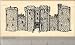 Bodiam Castle Rubber Stamp - Wood Mounted
