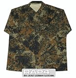 German Flecktarn BDU Jacket Extra Large