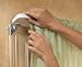 Set Of 8 Easy Mount Instant Curtain Rod Holders by Collections Etc