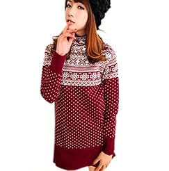 Long Sleeves Sweater Turtleneck Cotton/Wool/Knit Jumper 