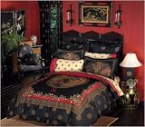 Unique Asian Furnishing - Ming Design Royal Dragon Bed in a Bag Bedding Set ( King )