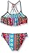 Hobie Girls Sun Daze Stripe Set Swim Hanky Bra Top and Hipster Pant Bikini