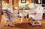 South Sea Rattan 1400 Bermuda Square Round(Retail to be Fixed) Dining Table
