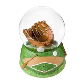 Baseball Game Water Globe by 