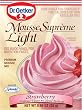 Oetker Mousse Supreme Light Strawberry,Premium Mouse Mix 0.98-Ounce Boxes (Pack of 12)