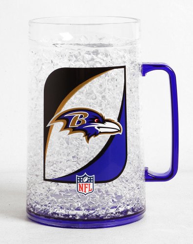 NFL Baltimore Ravens 36-Ounce Crystal Freezer Monster Mug