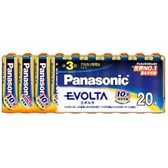 Panasonic エボルタ乾電池単三型20本パック LR6EJ/20SW