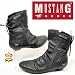 Herbst Winter 2009/10 Top aktuelle Stiefeletten aus der neuen Kollektion von Mustang in schwarz