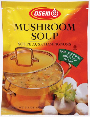 Osem Mushroom Soup, 3.2-Ounce Packages (Pack of 24) by Osem