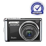 Olympus Stylus 9000 12 MP Digital Camera with 10x Wide Angle Optical Dual Image Stabilized Zoom and 2.7-Inch LCD (Black)- Refurbished by Olympus