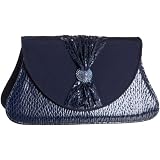 J.Renee Angela Reptile-Print Clutch