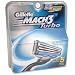 Gillette Mach3 Turbo-Gillette Refill Cartridges, 5ct (2 Pack)