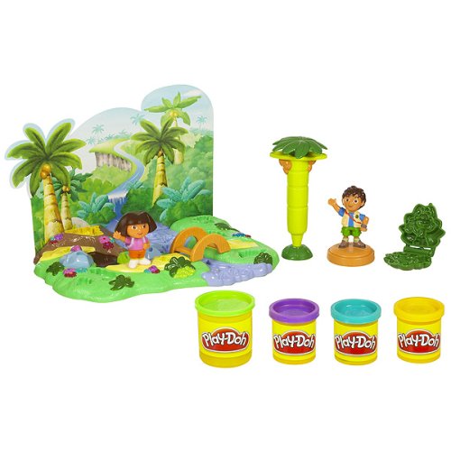Buy Play-Doh Dora Playset online at Discounted New and Used prices. Delivered to your door with Childrens Toyshop.com