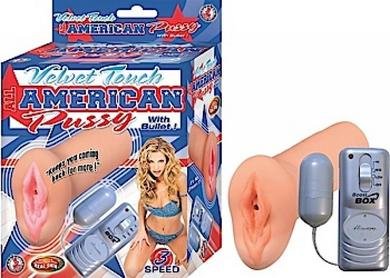 All American Pussy W/Bullet Flesh (Package Of 6) Half Case