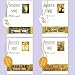  Easter Cards - Set of 4 - Ornamental Tag - Jesus